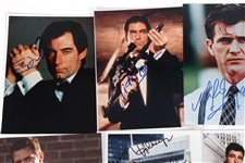 ACTOR AUTOGRAPHS - GIBSON, CONNERY, O'CONNELL 