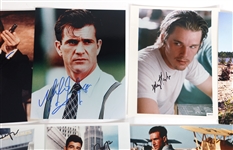ACTOR AUTOGRAPHS - GIBSON, CONNERY, O'CONNELL 