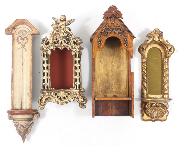 WOOD & COMPOSITE CANDLE & ICON CASES/SHADOW BOXES 