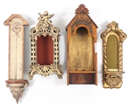 WOOD & COMPOSITE CANDLE & ICON CASES/SHADOW BOXES 