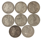 1890 & 1891 US SILVER MORGAN DOLLAR COINS