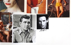 ACTOR AUTOGRAPHS - TRAVOLTA, GRIFFITH, JACKSON 
