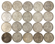 1921-D US SILVER MORGAN DOLLAR COINS