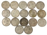 1921-S US SILVER MORGAN DOLLAR COINS