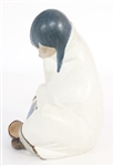 LLADRO PORCELAIN ESKIMO GIRL FIGURINE