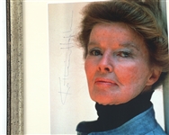 KATHARINE HEPBURN SIGNED EPHEMERA 