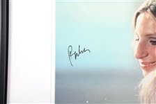 BARBRA STREISAND FRAMED AUTOGRAPHS