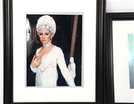 BARBRA STREISAND FRAMED AUTOGRAPHS