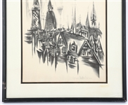 JOLAN GROSS-BETTELHEIM SIGNED LITHOGRAPH