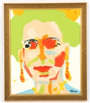 NEAL TURNER ACRYLIC ON CANVAS SIGNED PAINTING 