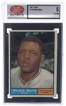 1961 TOPPS WILLIE MAYS #150 BASEBALL TRADING CARD