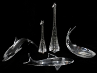 KOSTA BODA SIGNED GLASS FIGURINES 