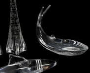 KOSTA BODA SIGNED GLASS FIGURINES 