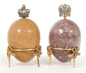 FABERGE GEMSTONE EGGS 