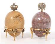 FABERGE GEMSTONE EGGS 