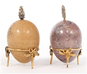 FABERGE GEMSTONE EGGS 
