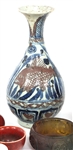 ASIAN DECOR & POTTERY - CERAMIC, METAL, & GLASS