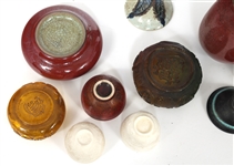 ASIAN DECOR & POTTERY - CERAMIC, METAL, & GLASS