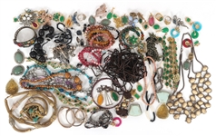 COSTUME JEWELRY BRACELETS, NECKLACES, CHARMS