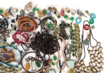 COSTUME JEWELRY BRACELETS, NECKLACES, CHARMS