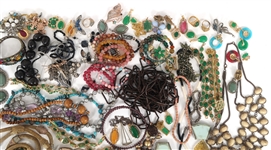 COSTUME JEWELRY BRACELETS, NECKLACES, CHARMS