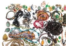 COSTUME JEWELRY BRACELETS, NECKLACES, CHARMS