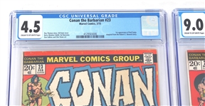 MARVEL CONAN THE BARBARIAN COMIC BOOKS #23 & #26 