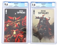 IMAGE KING SPAWN COMICS CGC GRADED FN/VF TO NM+