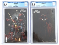 IMAGE KING SPAWN COMICS CGC GRADED FN/VF TO NM+
