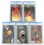 MARVEL ULTIMATE SPIDER-MAN COMIC BOOKS CGC GRADED NM/M 