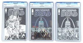 IMAGE THE WALKING DEAD #1 VARIANTS COMICS CGC GRADED