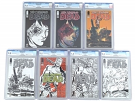 IMAGE THE WALKING DEAD #1 VARIANTS COMICS CGC GRADED