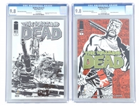 IMAGE THE WALKING DEAD #1 VARIANTS COMICS CGC GRADED