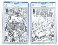 IMAGE THE WALKING DEAD #1 VARIANTS COMICS CGC GRADED