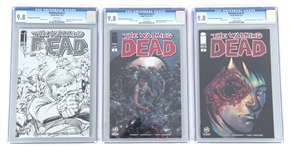 IMAGE THE WALKING DEAD #1 VARIANTS COMICS CGC GRADED