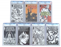 IMAGE THE WALKING DEAD #1 VARIANTS COMICS CGC GRADED