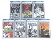 IMAGE THE WALKING DEAD #1 VARIANTS COMICS CGC GRADED