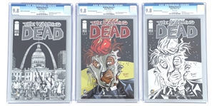 IMAGE THE WALKING DEAD #1 VARIANTS COMICS CGC GRADED