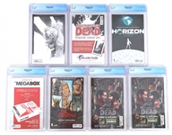 IMAGE THE WALKING DEAD COMICS CGC GRADED NM+ TO NM/M