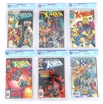 MARVEL UNCANNY XMEN COMIC BOOKS CBCS GRADED VG to VF/NM