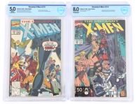 MARVEL UNCANNY XMEN COMIC BOOKS CBCS GRADED VG to VF/NM