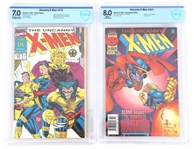 MARVEL UNCANNY XMEN COMIC BOOKS CBCS GRADED VG to VF/NM
