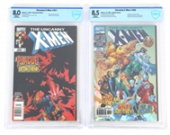 MARVEL UNCANNY XMEN COMIC BOOKS CBCS GRADED VG to VF/NM