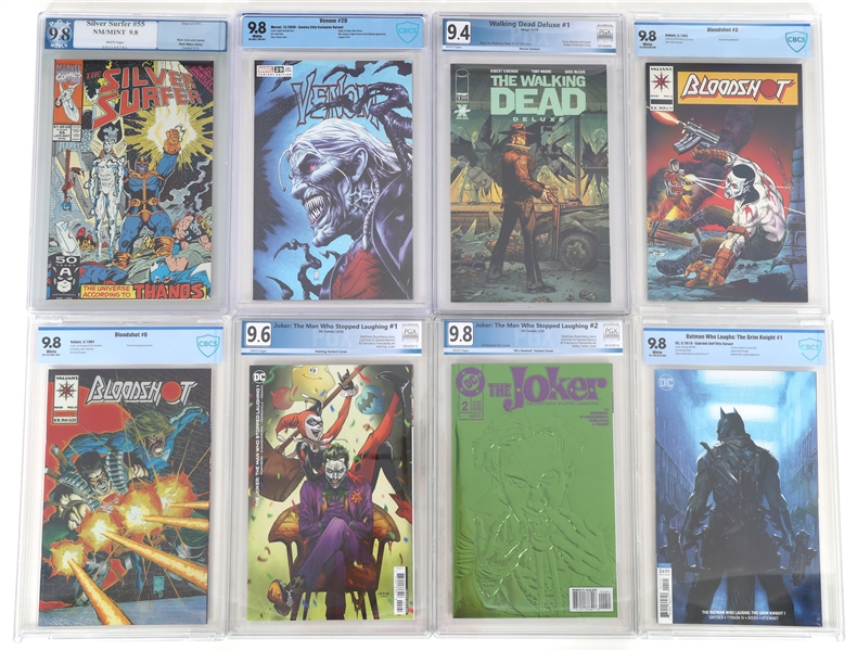 MARVEL, DC, IMAGE, AND VALIANT GRADED COMIC BOOKS