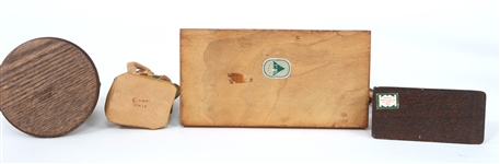 WOOD CARVED FIGURINES 