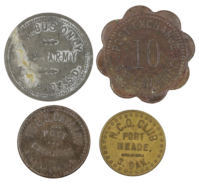 US MILITARY SOUTH DAKOTA TRADE POST EXCHANGE TOKENS