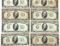 1928 - 1934 US $10 FEDERAL RESERVE NOTES