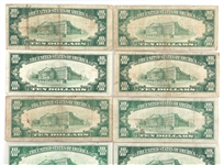 1928 - 1934 US $10 FEDERAL RESERVE NOTES