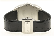 CARTIER STAINLESS STEEL SANTOS 110 XL 2656 WRISTWATCH 