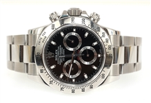 ROLEX COSMOGRAPH DAYTONA STAINLESS STEEL WRISTWATCH